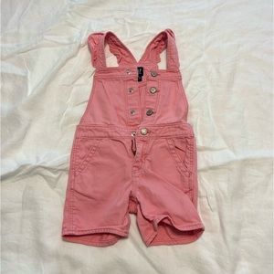 The Gap Pink Short Overalls